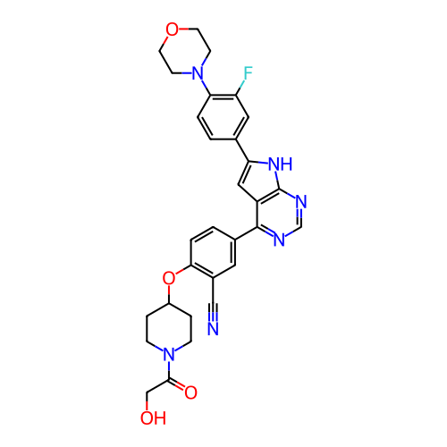 Chemical structure of BindingDB Monomer ID 276982