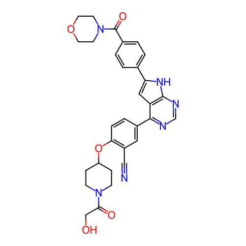 Chemical structure of BindingDB Monomer ID 276984