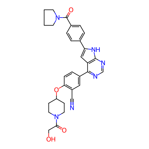 Chemical structure of BindingDB Monomer ID 276986