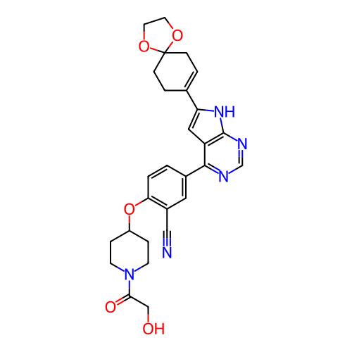 Chemical structure of BindingDB Monomer ID 276998