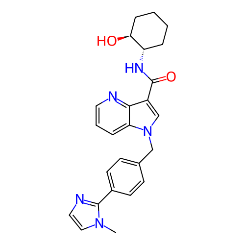 Chemical structure of BindingDB Monomer ID 277249