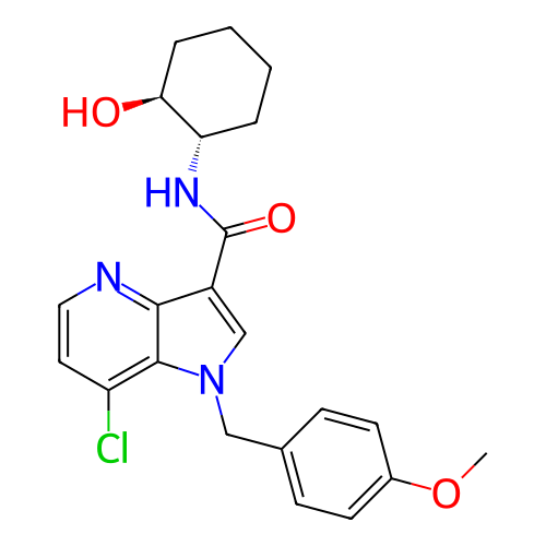 Chemical structure of BindingDB Monomer ID 277265