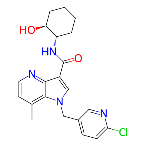 Chemical structure of BindingDB Monomer ID 277266