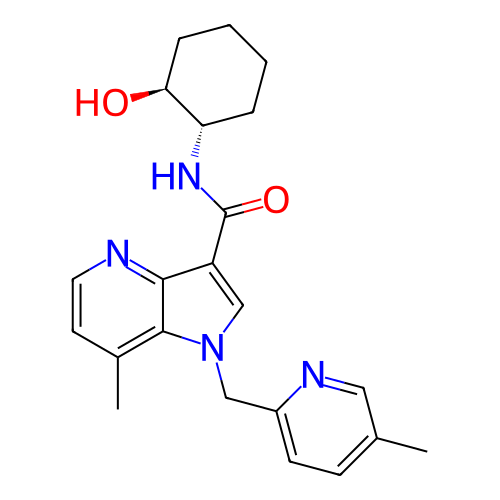Chemical structure of BindingDB Monomer ID 277271