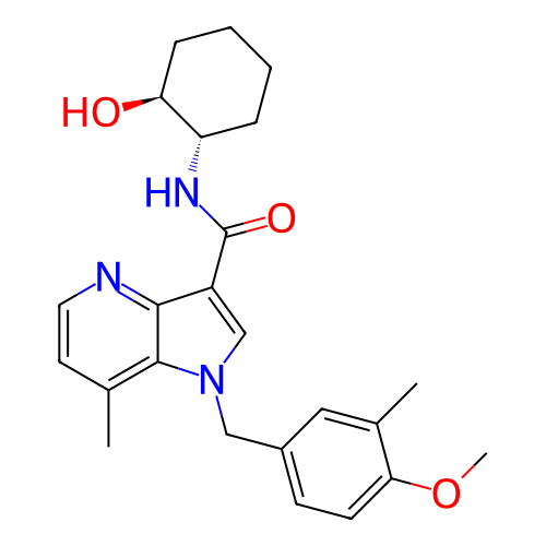 Chemical structure of BindingDB Monomer ID 277273