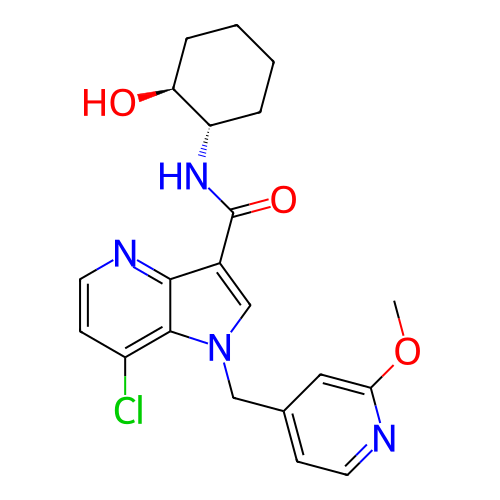 Chemical structure of BindingDB Monomer ID 277276