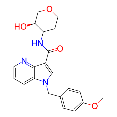 Chemical structure of BindingDB Monomer ID 277290