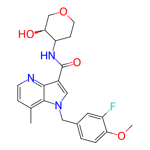 Chemical structure of BindingDB Monomer ID 277291