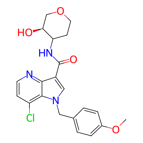 Chemical structure of BindingDB Monomer ID 277294