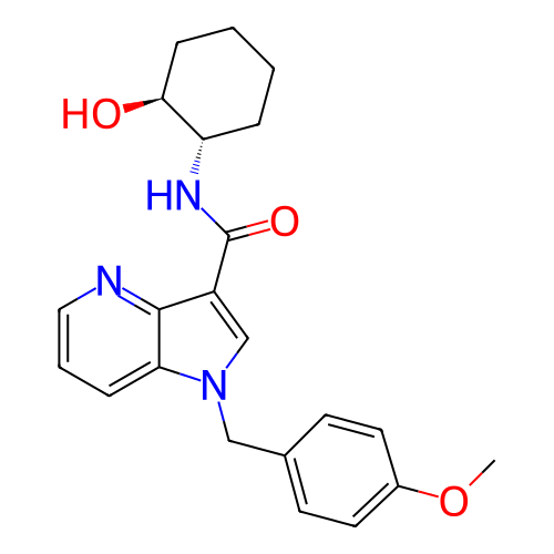 Chemical structure of BindingDB Monomer ID 277300
