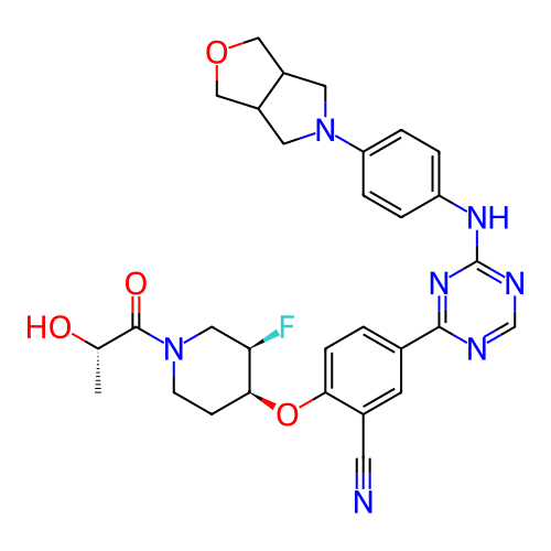 Chemical structure of BindingDB Monomer ID 278095