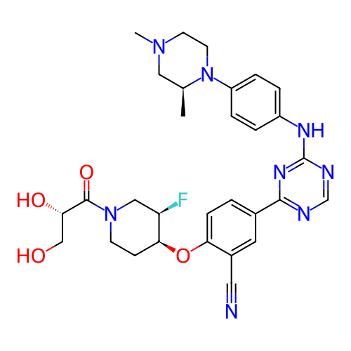 Chemical structure of BindingDB Monomer ID 278293