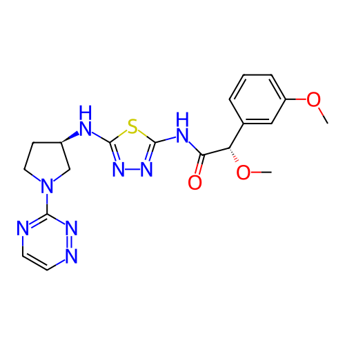 Chemical structure of BindingDB Monomer ID 278403