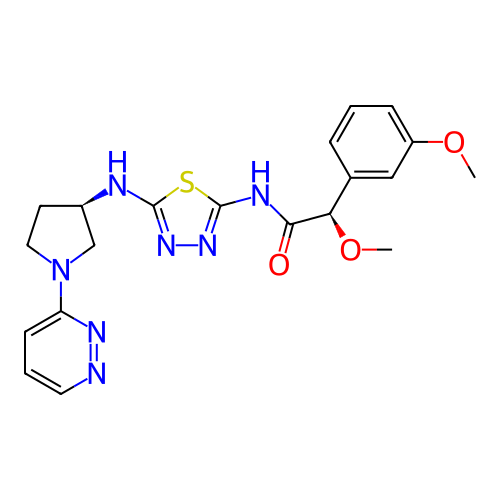 Chemical structure of BindingDB Monomer ID 278406