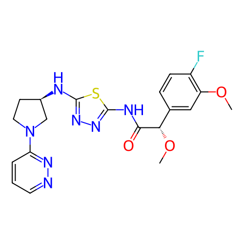 Chemical structure of BindingDB Monomer ID 278422