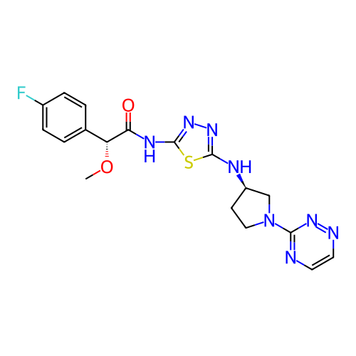 Chemical structure of BindingDB Monomer ID 278425