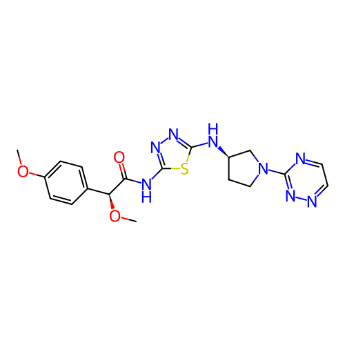 Chemical structure of BindingDB Monomer ID 278438