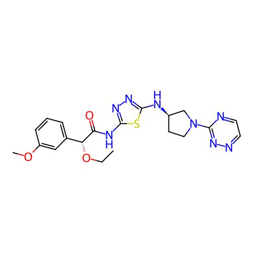 Chemical structure of BindingDB Monomer ID 278443