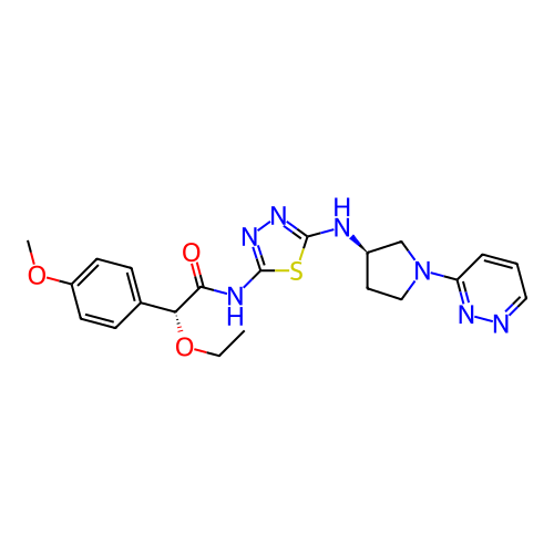 Chemical structure of BindingDB Monomer ID 278445
