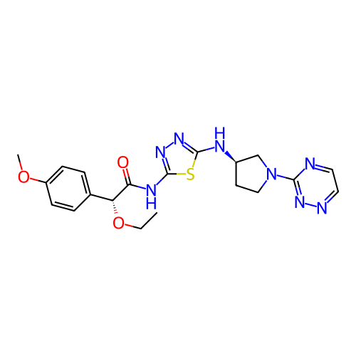 Chemical structure of BindingDB Monomer ID 278447