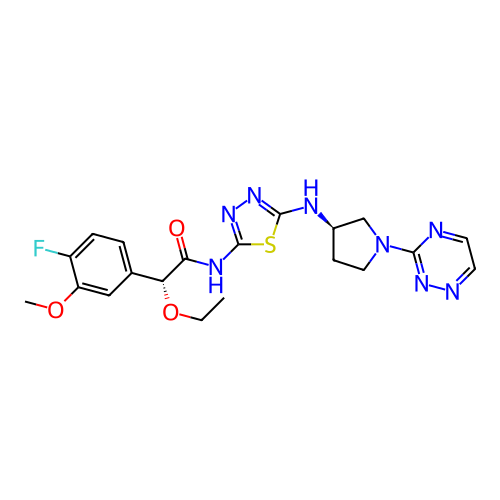 Chemical structure of BindingDB Monomer ID 278455