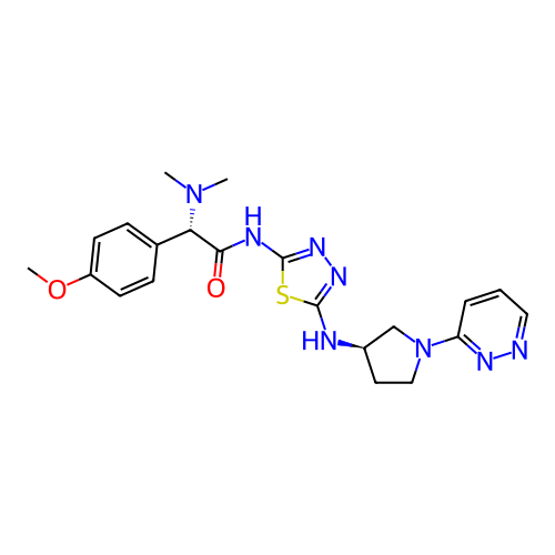 Chemical structure of BindingDB Monomer ID 278482