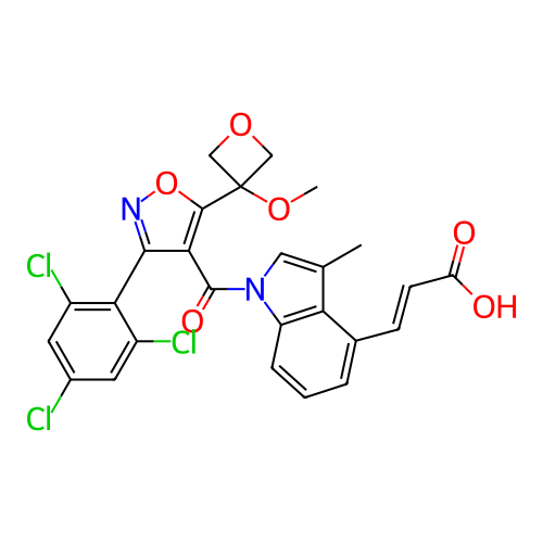 Chemical structure of BindingDB Monomer ID 278542