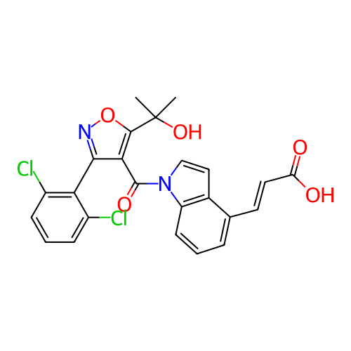 Chemical structure of BindingDB Monomer ID 278545