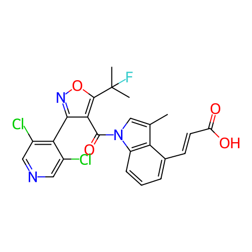 Chemical structure of BindingDB Monomer ID 278549
