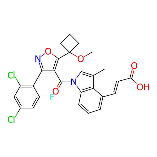 Chemical structure of BindingDB Monomer ID 278552