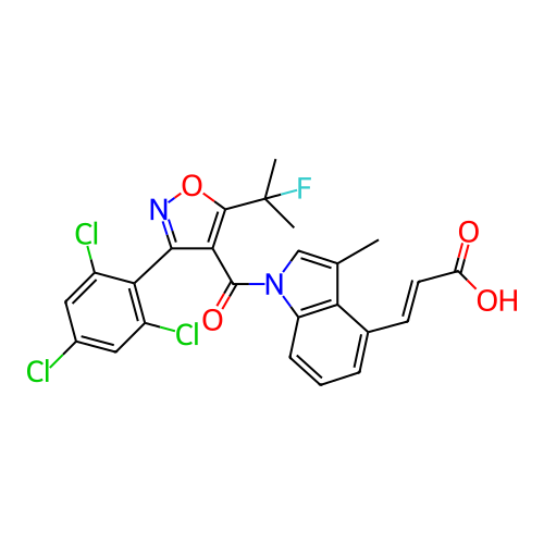 Chemical structure of BindingDB Monomer ID 278559
