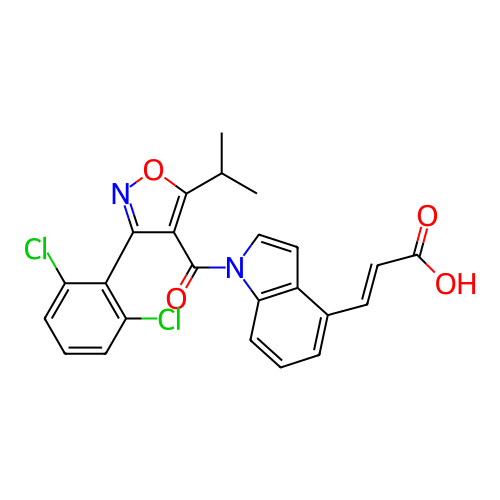 Chemical structure of BindingDB Monomer ID 278561