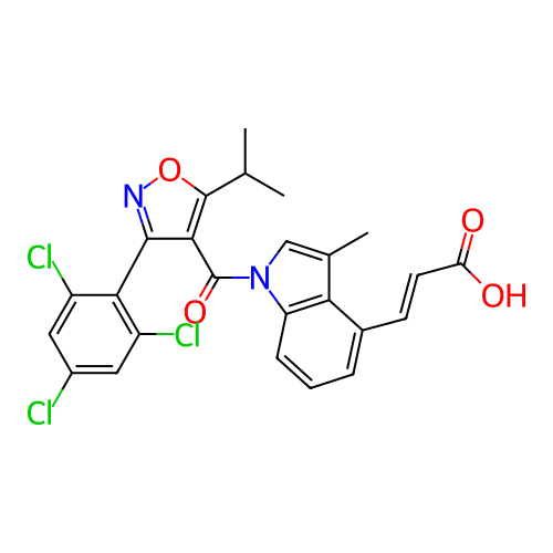 Chemical structure of BindingDB Monomer ID 278567