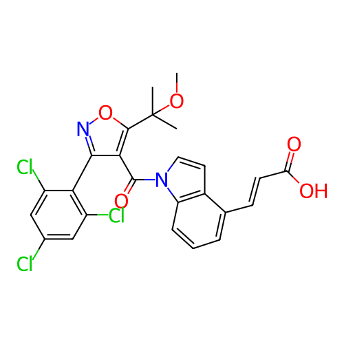 Chemical structure of BindingDB Monomer ID 278569