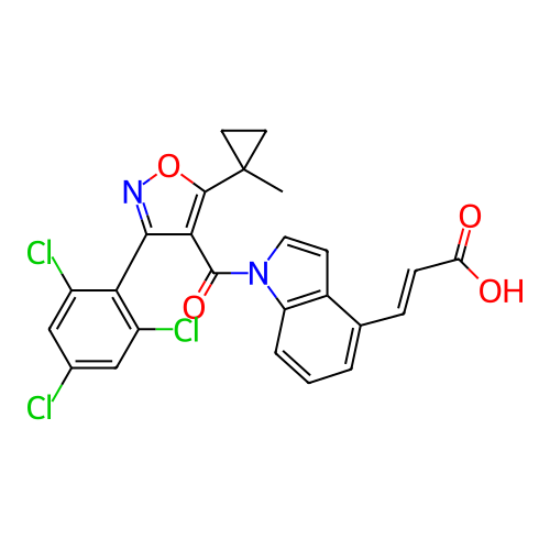 Chemical structure of BindingDB Monomer ID 278575