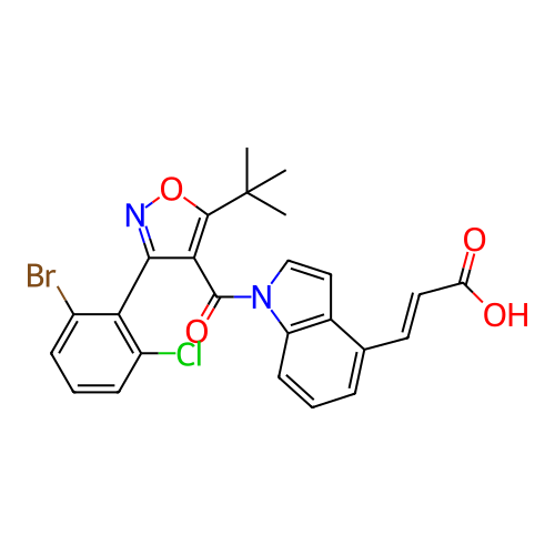 Chemical structure of BindingDB Monomer ID 278577