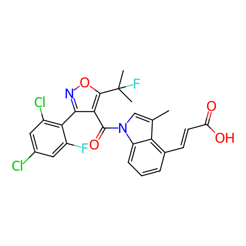 Chemical structure of BindingDB Monomer ID 278585