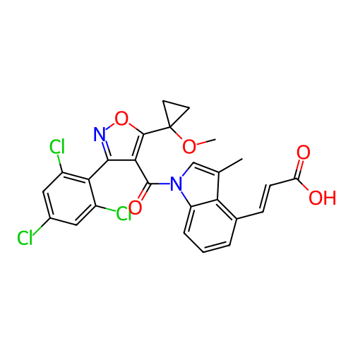Chemical structure of BindingDB Monomer ID 278595
