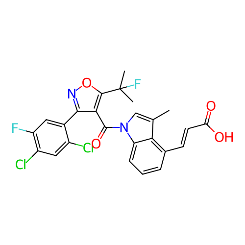 Chemical structure of BindingDB Monomer ID 278601