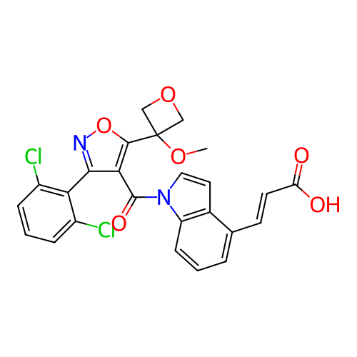 Chemical structure of BindingDB Monomer ID 278614