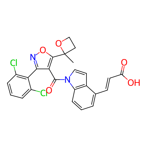 Chemical structure of BindingDB Monomer ID 278615