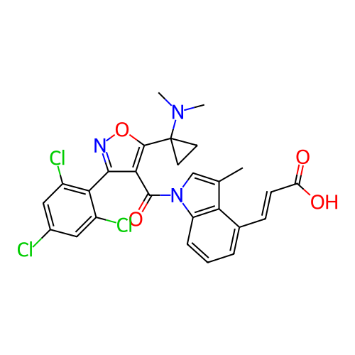 Chemical structure of BindingDB Monomer ID 278620