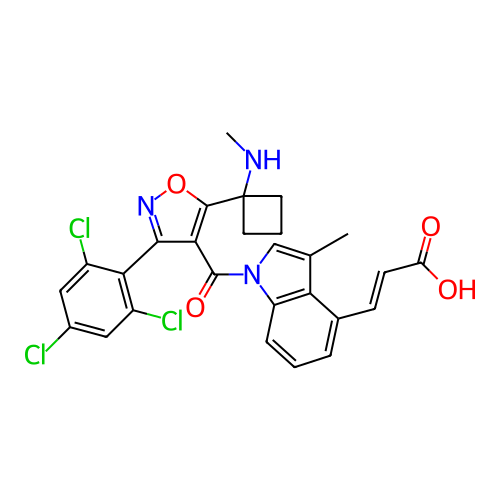 Chemical structure of BindingDB Monomer ID 278621