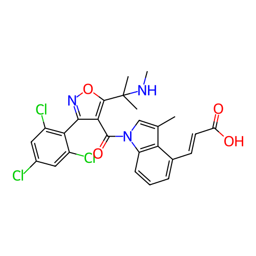 Chemical structure of BindingDB Monomer ID 278622