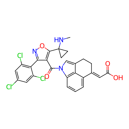 Chemical structure of BindingDB Monomer ID 278624