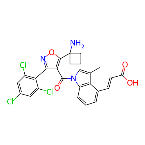 Chemical structure of BindingDB Monomer ID 278628