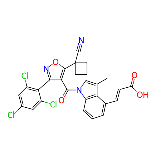 Chemical structure of BindingDB Monomer ID 278631