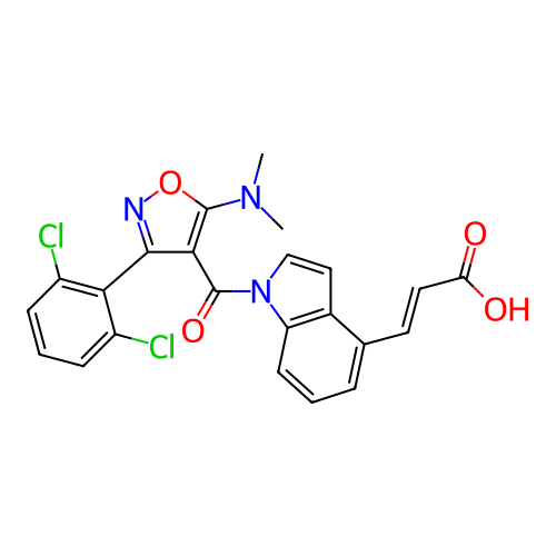 Chemical structure of BindingDB Monomer ID 278671