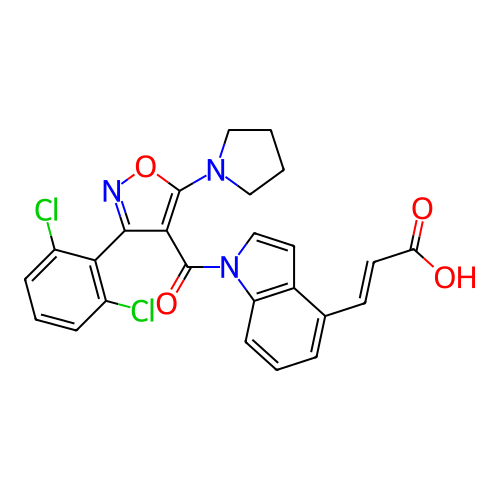 Chemical structure of BindingDB Monomer ID 278673