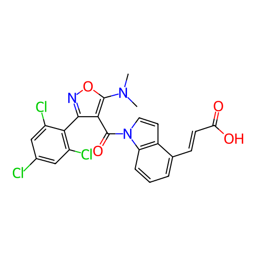 Chemical structure of BindingDB Monomer ID 278676